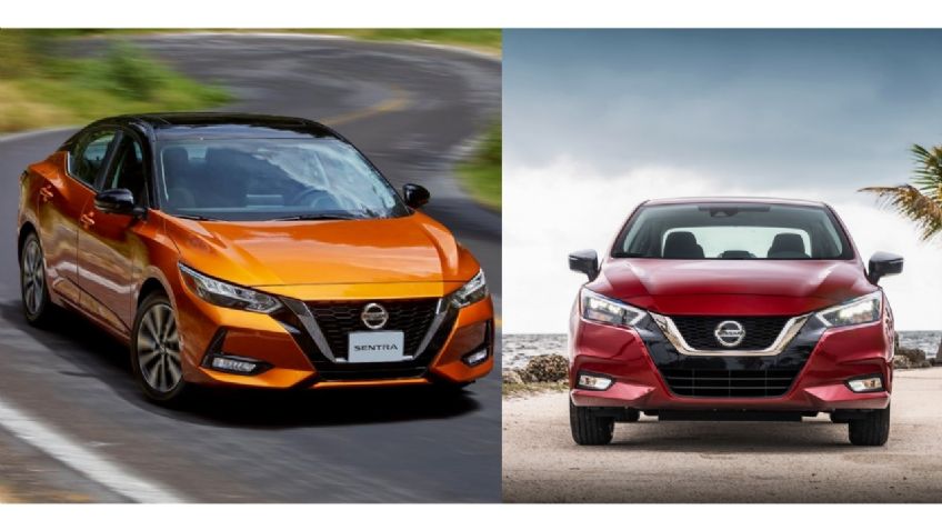 ¿Cuál es mejor el Nissan Sentra o el Nissan Versa?