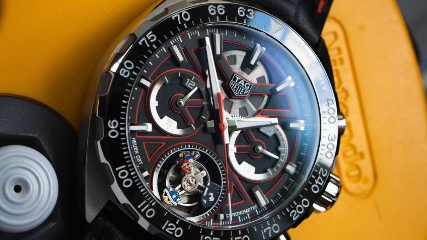 Mario Kart y la Fórmula 1 se unen con TAG Heuer en dos relojes de edición limitada