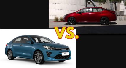 Nissan Versa o Kia Rio: ¿Qué es mejor?