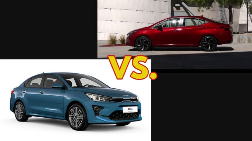 Nissan Versa o Kia Rio: ¿Qué es mejor?