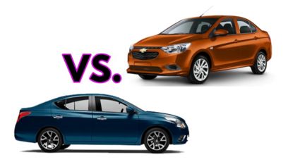 Nissan Versa o Chevrolet Aveo: ¿Cuál es mejor?