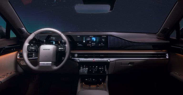 Interior del Hyundai Grandeur 2023