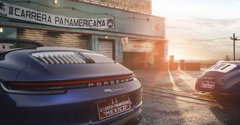 Exterior del Porsche 911 Panamericana