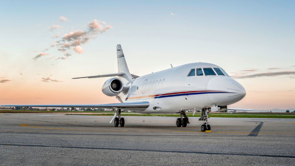 Vende jet privado. Imagen de referencia.