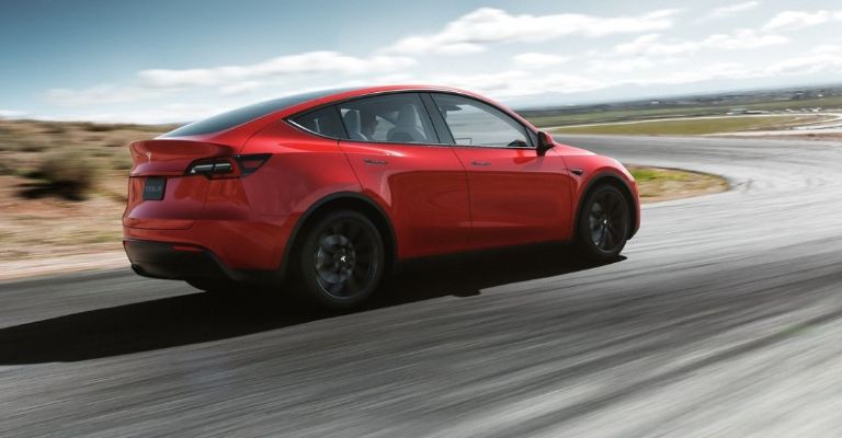 Exterior de la Tesla Model Y