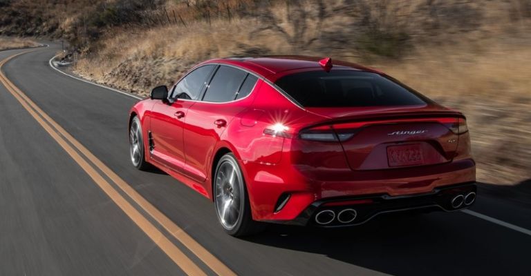 Exterior del Kia Stinger