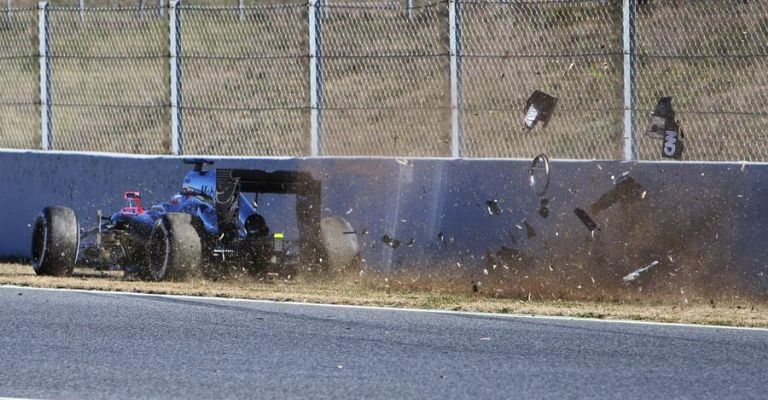 accidente de Fernando Alonso