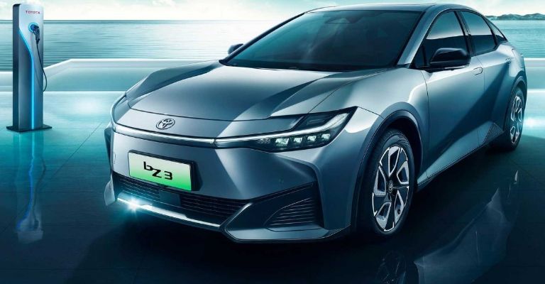 Diseño exterior del Toyota bZ3