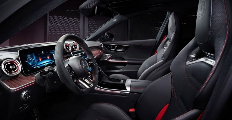 Interior del Mercedes-AMG C63 S F1 Edition