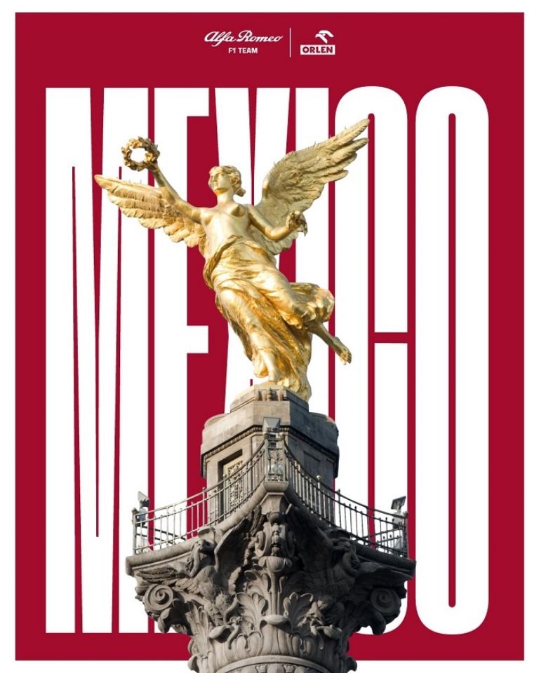 Alfa Romeo póster GP de México