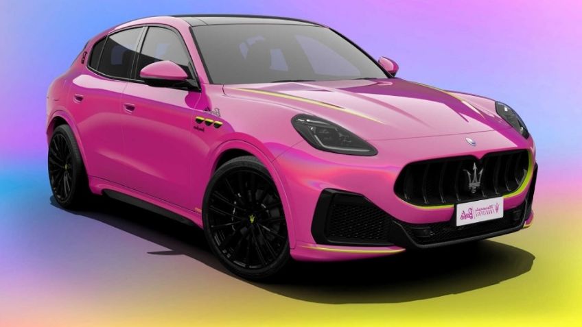 Maserati Grecale Barbie, una camioneta de lujo rosa de más de 6.6 millones de pesos