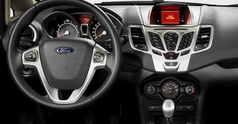 Interior del Ford Fiesta