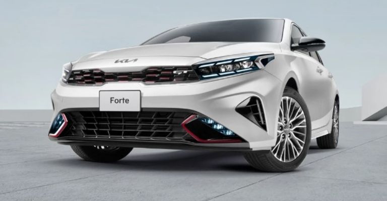 Exterior del Kia Forte Sedán 2023