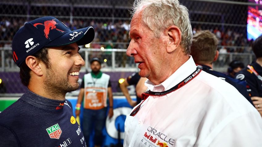 Helmut Marko elogia a Checo Pérez: esto dijo sobre su victoria en Singapur