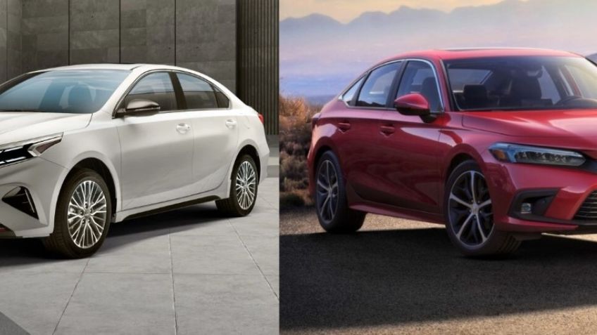 Kia Forte vs. Honda Civic: un duelo de sedanes compactos