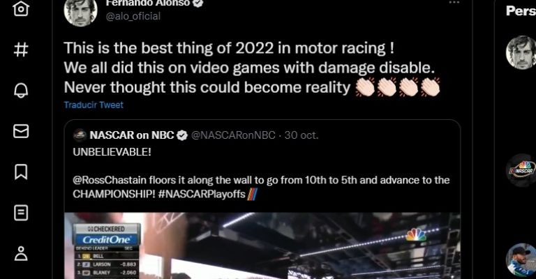 Twitter de Fernando Alonso