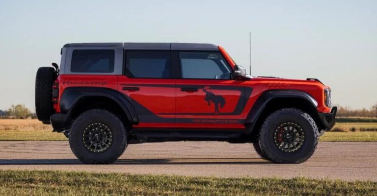 Exterior de la Hennessey VelociRaptor 500