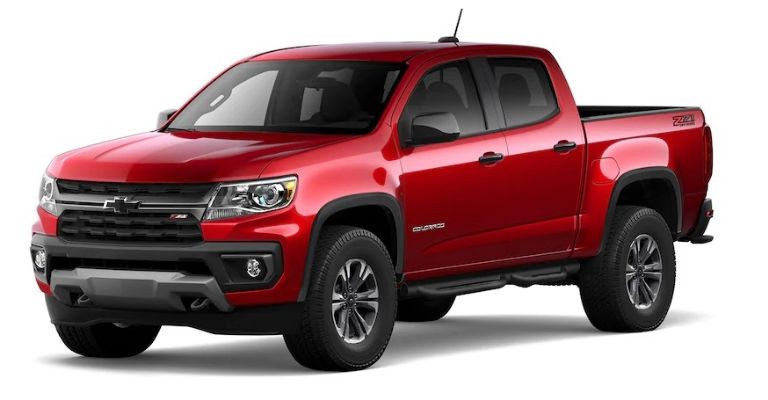 Versiones de la Chevrolet Colorado 2022