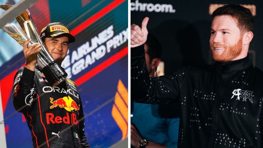 Canelo Álvarez se declara el mayor fan de Checo Pérez