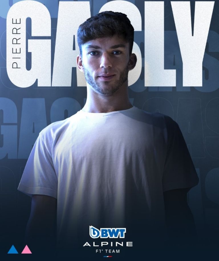 Pierre Gasly llega a Alpine
