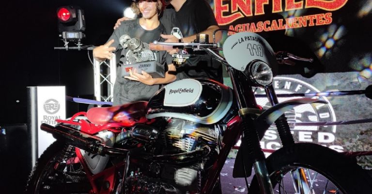 Ganadores del Busted Knuckles de Royal Enfield