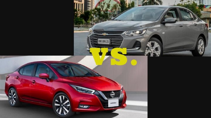 Chevrolet Onix vs Nissan Versa: ¿Cuál es mejor y por qué?