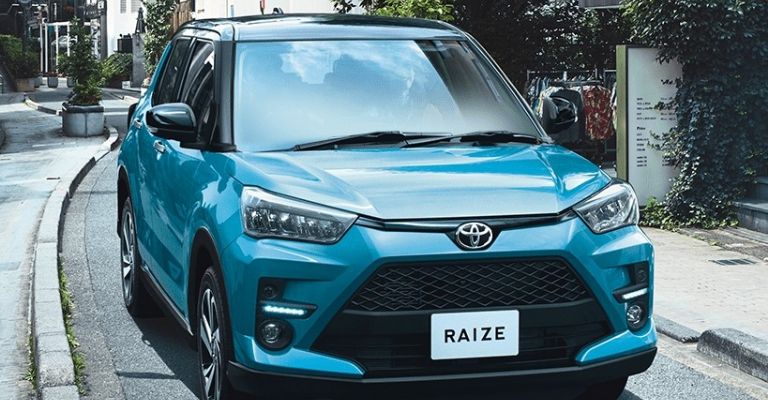 Exterior de la Toyota Raize 2022