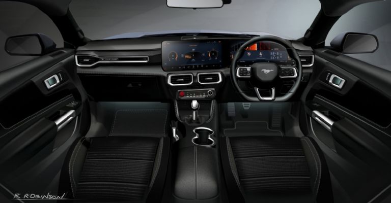 Interior del Mustang 2024