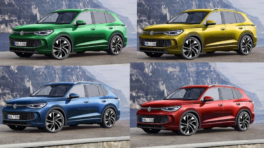 Volkswagen Tiguan 2025: todo lo que sabemos de su tercera generación por venir