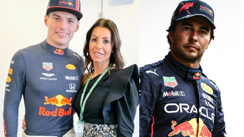 Mamá de Max Verstappen se burla de Checo Pérez en TW: ‘le puso el cuerno a su mujer’