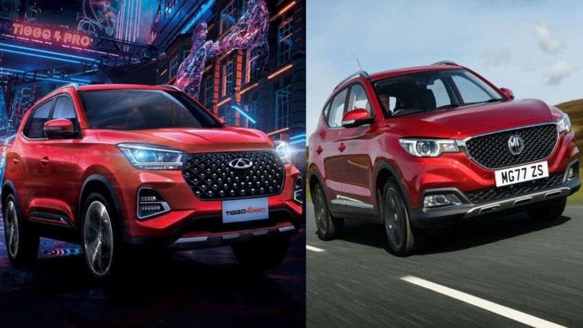 Chirey Tiggo 4 Pro vs. MG ZS: Comparativa de las camionetas chinas baratas