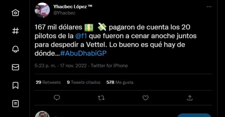 Twitter de Yhacbec López