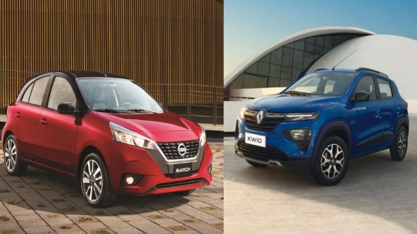 Nissan March vs. Renault Kwid: Comparativa de 2 autos baratos
