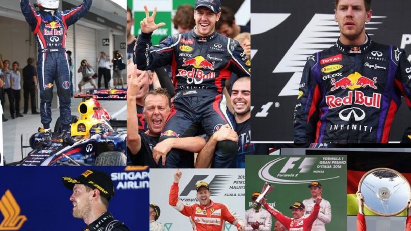Sebastian Vettel: su carrera en F1 en 12 momentos inolvidables