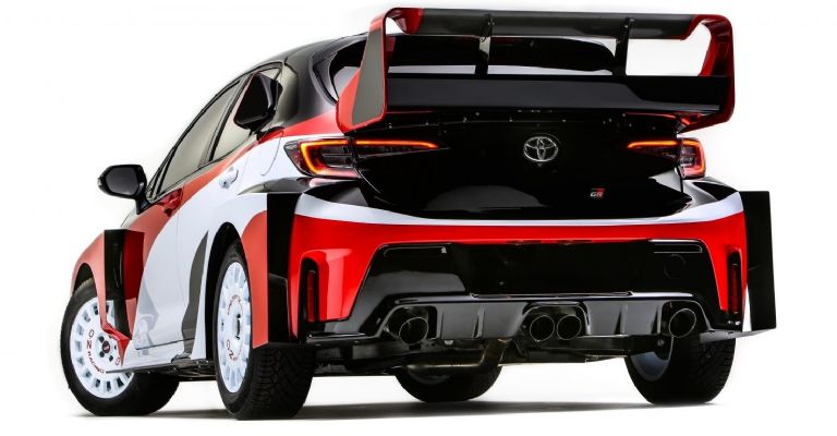 Exterior del Toyota GR Corolla Rally Concept