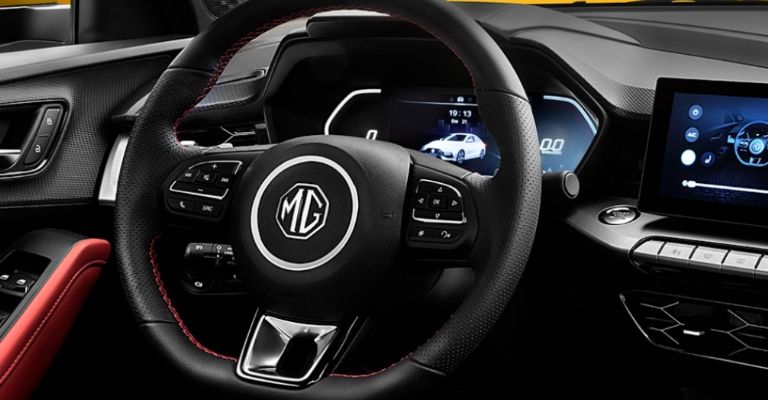 Interior del MG GT