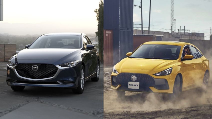 Mazda 3 Sedán vs. MG GT: Comparativa de sedanes compactos de estilo deportivo