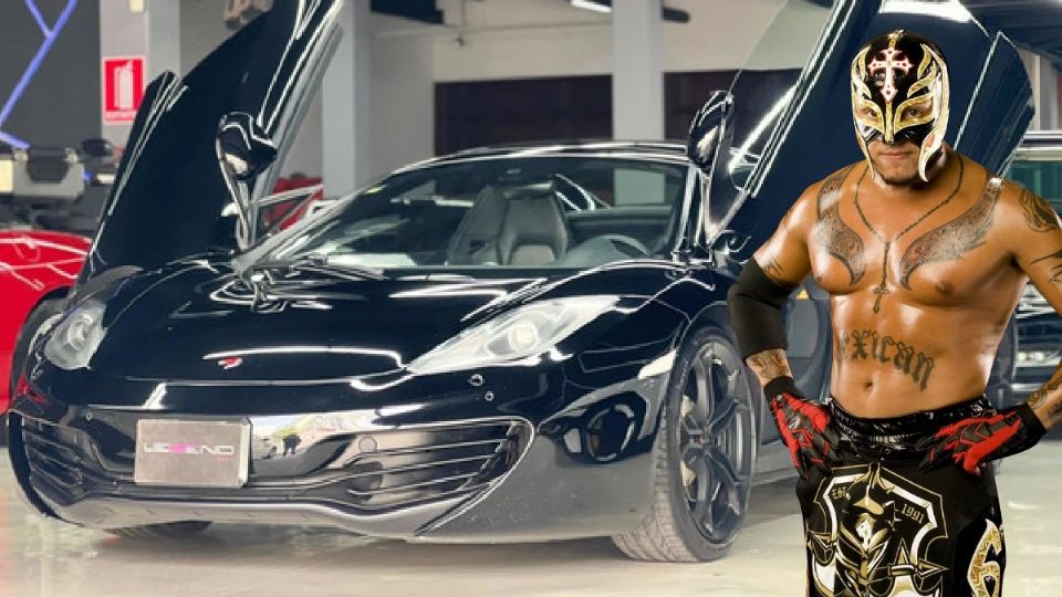 Este y otros más forman parte de la colección de autos del luchador de la WWE.