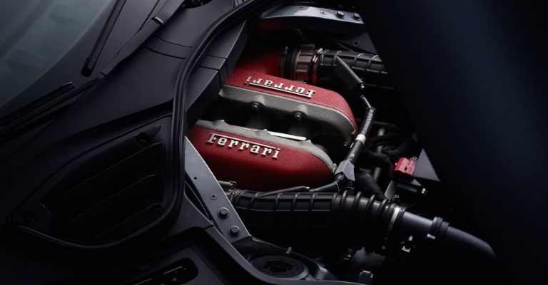 Motor de la Ferrari Purosangue