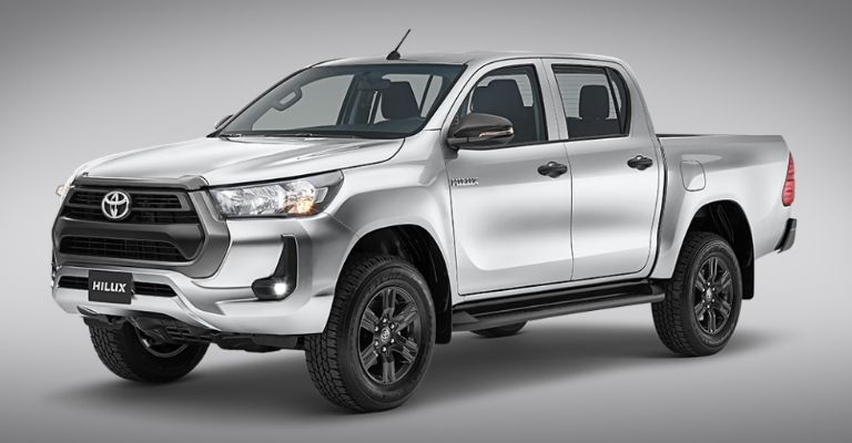 Exterior de la Toyota Hilux