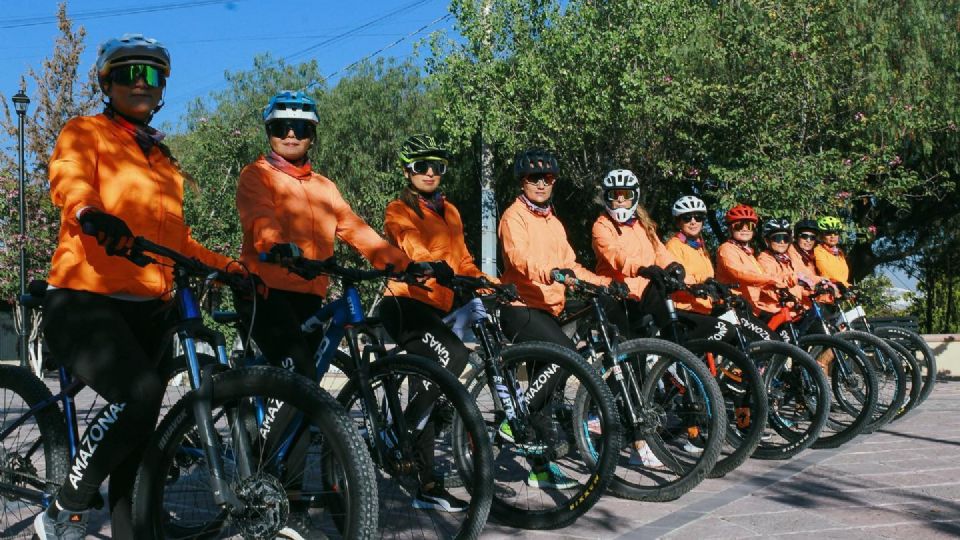 La Rodada Naranja contra la violencia de la mujer.