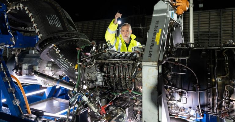 Rolls Royce motor hidrógeno