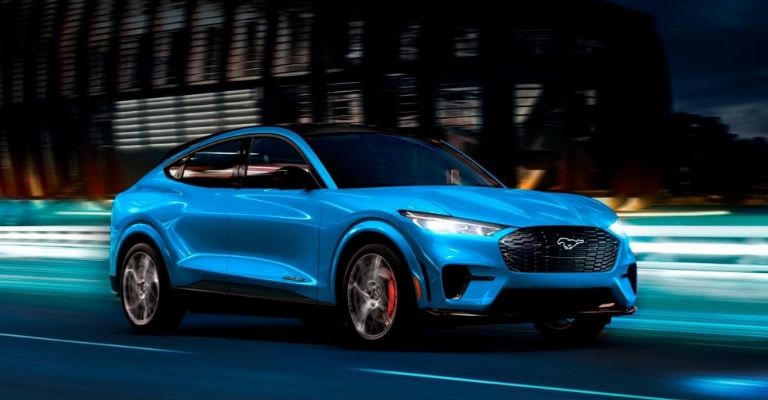 Exterior de la Ford Mustang Mach-E