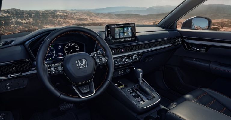 Interior de la Honda CR-V