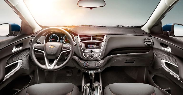 Interior del Chevrolet Aveo