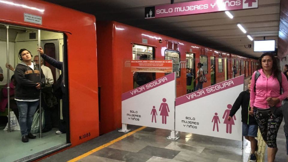 Vagones exclusivos Metro CDMX.