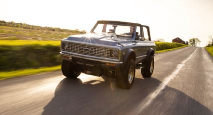 Chevrolet K5 Blazer Bully,  una camioneta completamente restaurada con más de 1,200 hp