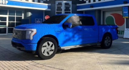 LEGO hace una réplica de más de 320 mil piezas de la Ford F-150 Lightning