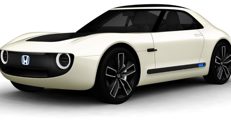 Concepto de auto deportivo eléctrico de Honda