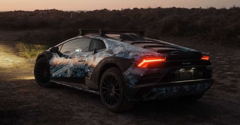 Exterior del Lamborghini Huracán Sterrato